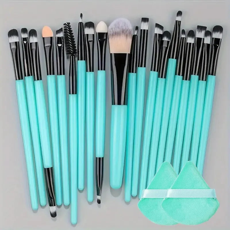 20Pcs Makeup Brush Set Eyeliner Brush Blending Brush Makeup Brushes for Cheeks Eye Cosmetic Foundation