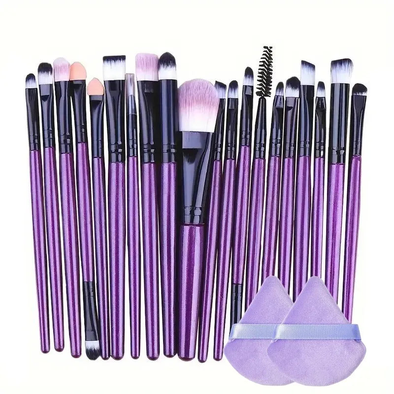 20Pcs Makeup Brush Set Eyeliner Brush Blending Brush Makeup Brushes for Cheeks Eye Cosmetic Foundation