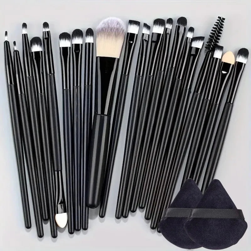 20Pcs Makeup Brush Set Eyeliner Brush Blending Brush Makeup Brushes for Cheeks Eye Cosmetic Foundation