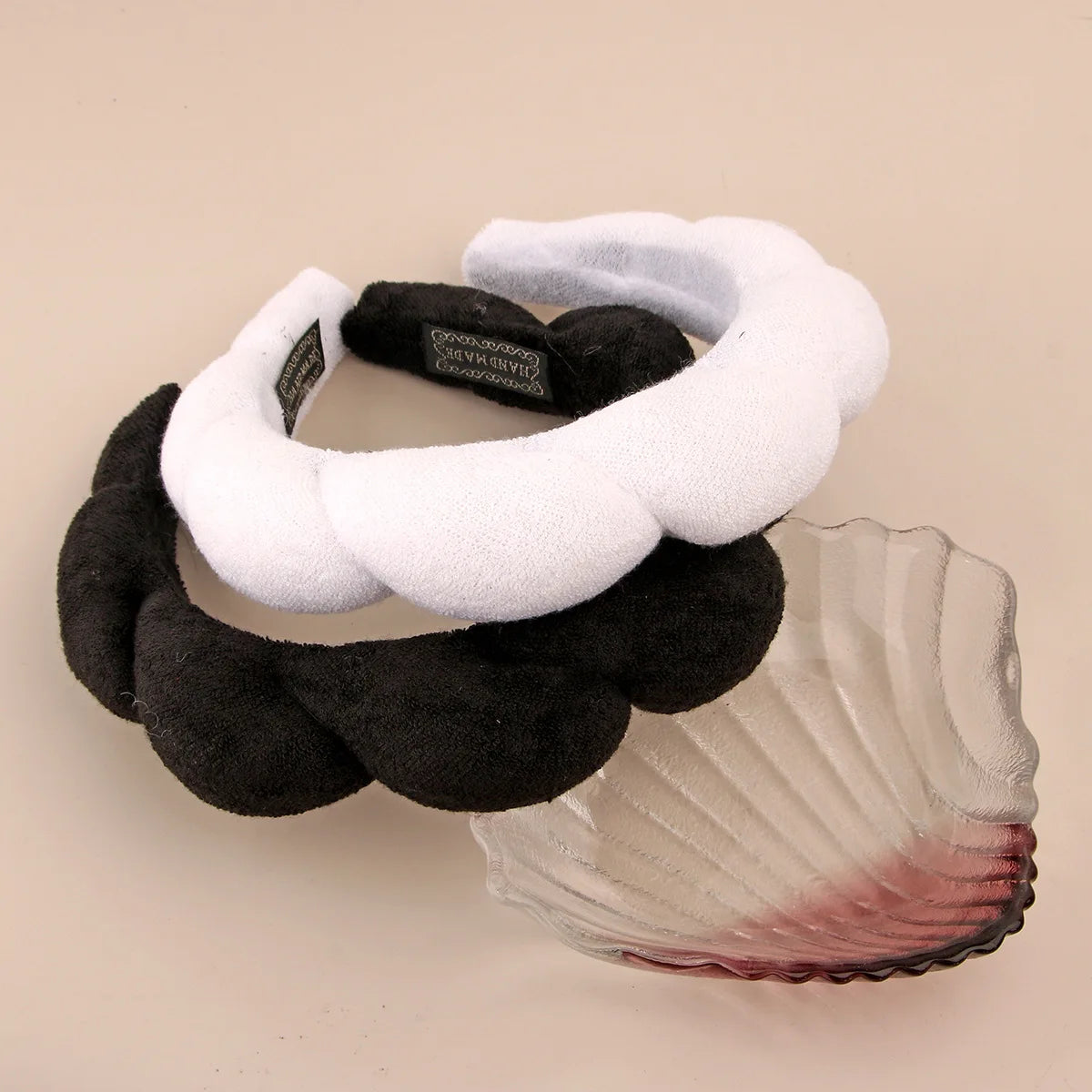 Sponge Spa Headband with Wristbands for Washing Face, Skin Care Makeup Removal Shower for Women and Girls