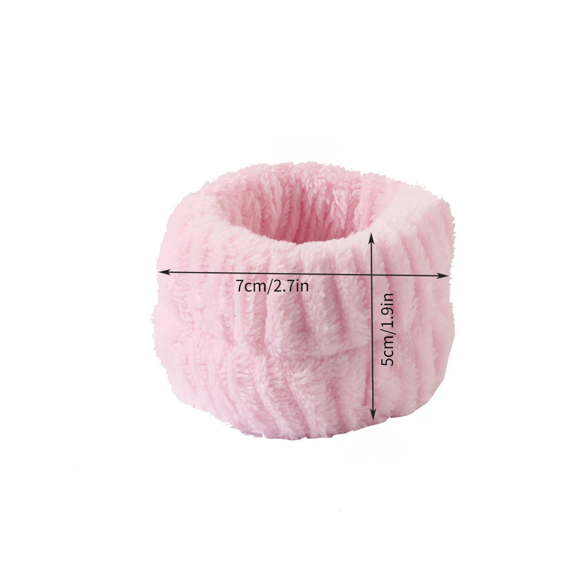 Sponge Spa Headband with Wristbands for Washing Face, Skin Care Makeup Removal Shower for Women and Girls