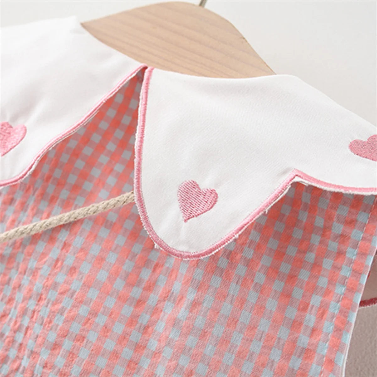Summer Newborn 2-Piece Girl Infant Cotton Dress And Backpack