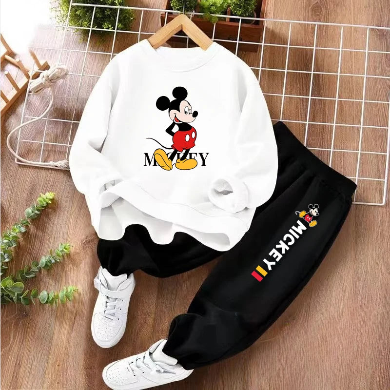 Disney Children's Hoodies Sets Spring and Autumn 2 Piece Set