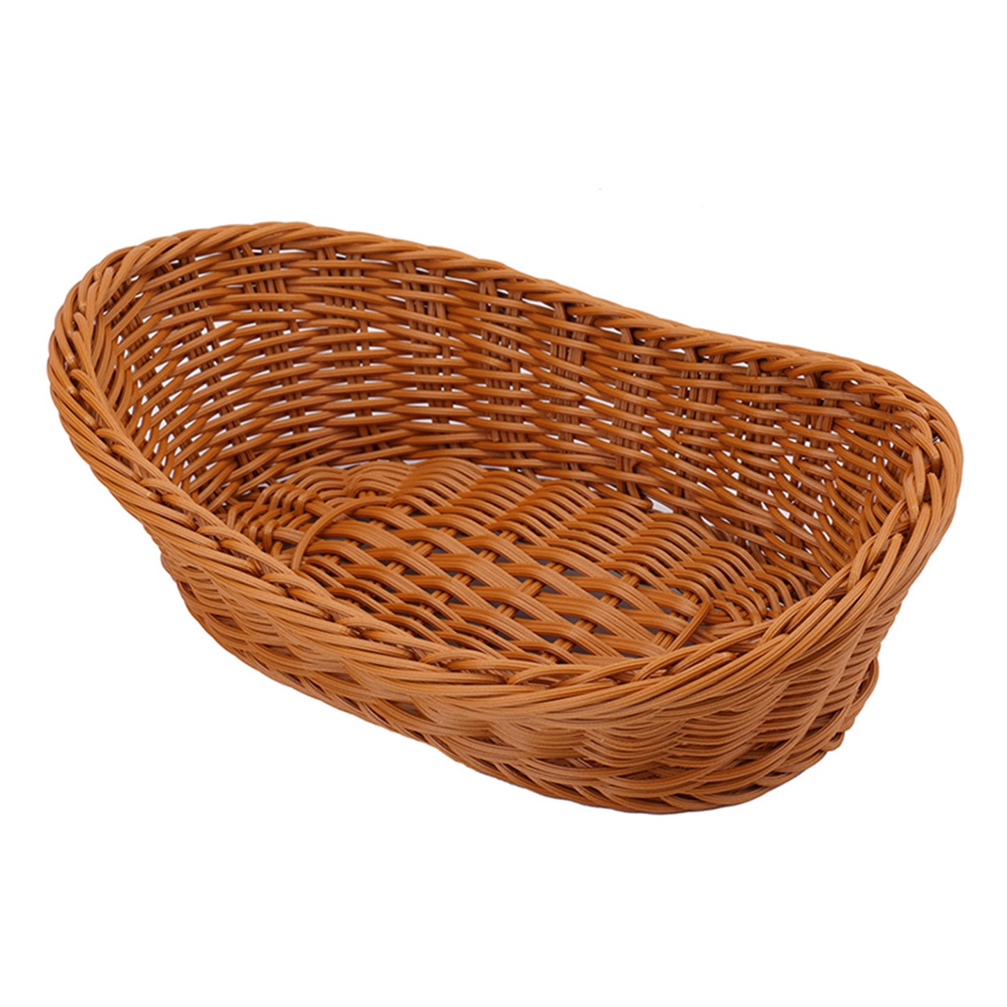 Hand Woven Rattan Basket - Suitable for Restaurant, Vegetables, Storage