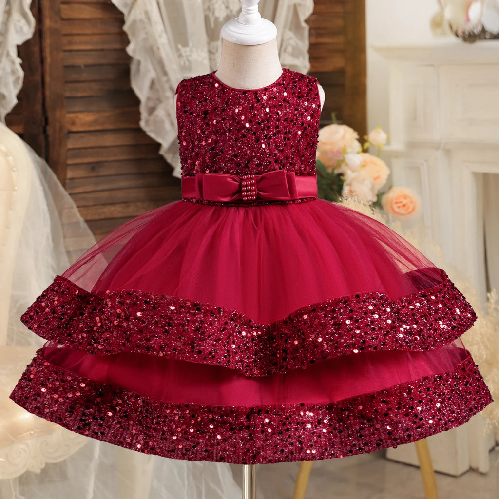Baby Girls Party Luxury Dress