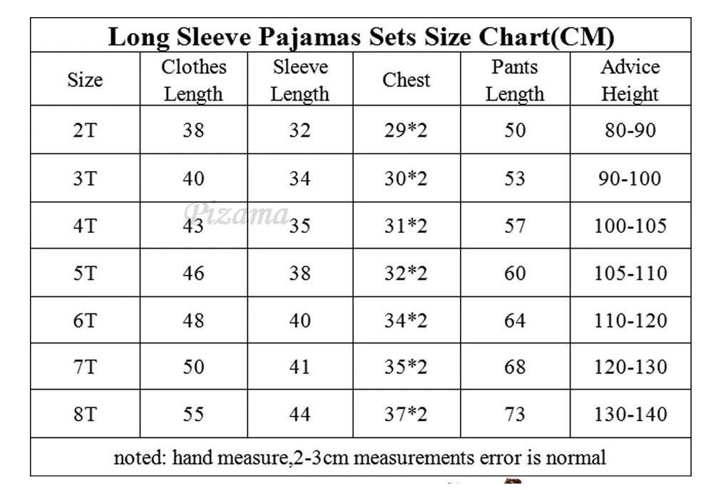Animal Cartoon Boys Pajamas Sets Children's Sleepwear