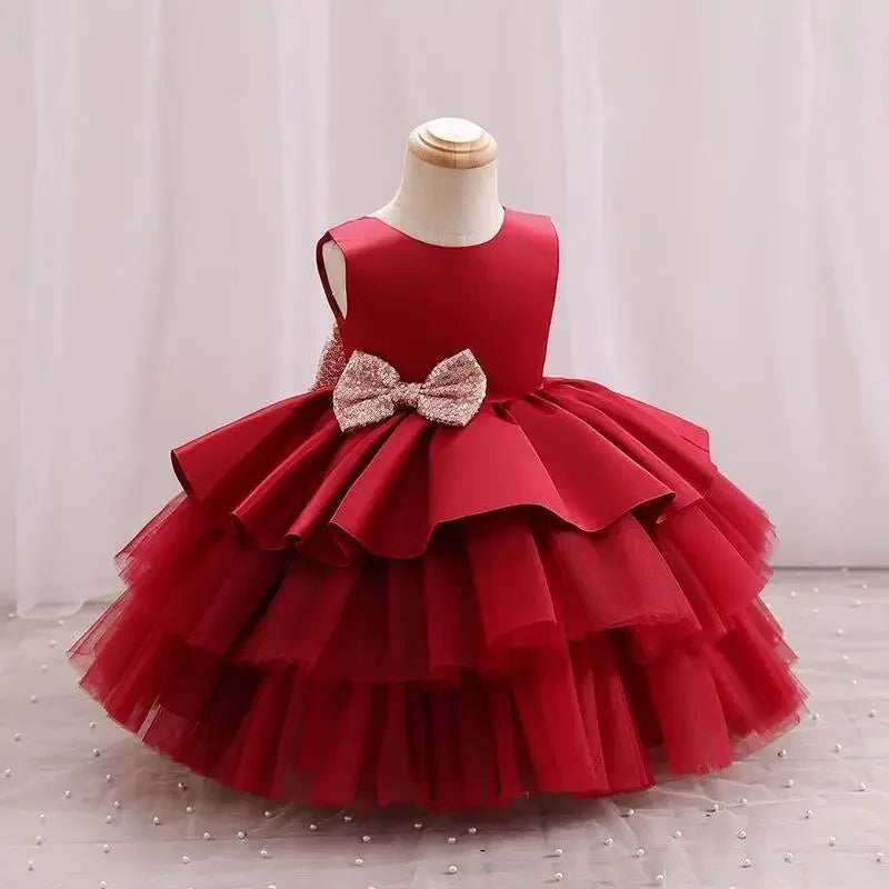 Baby Girls Party Luxury Dress