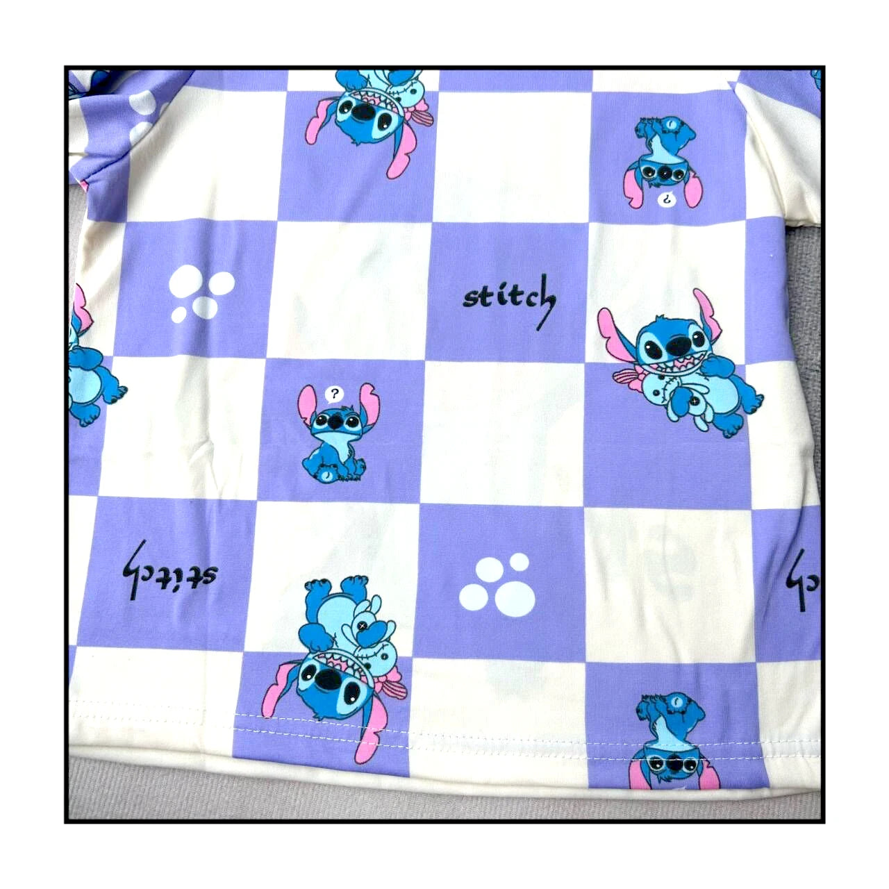 New HOT Disney Stitch Children Pyjamas for Boys and Girls Sets Kid Home Wear Travel Casual Sleepwear Suit Cute Gift