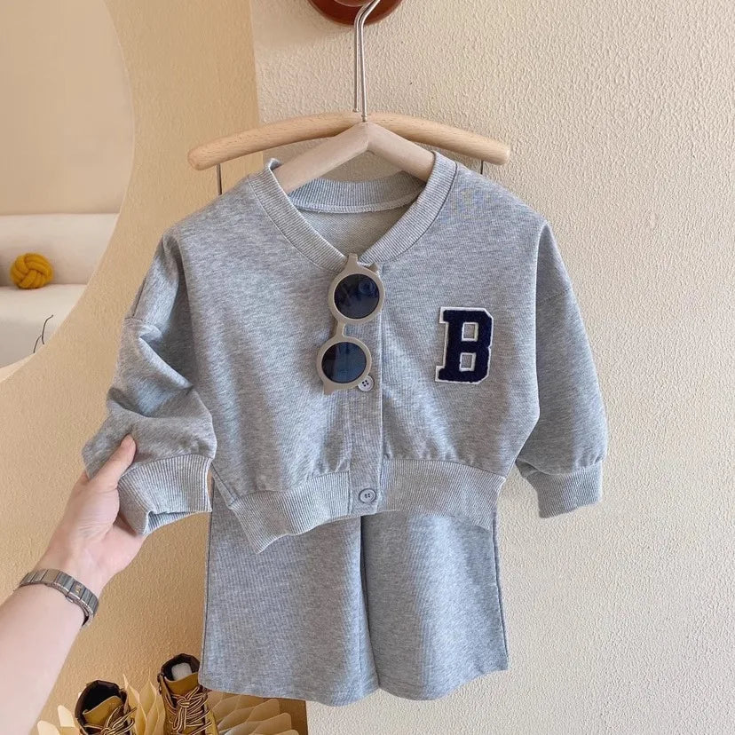 Girls Fashion Casual Suit 2 Piece Set