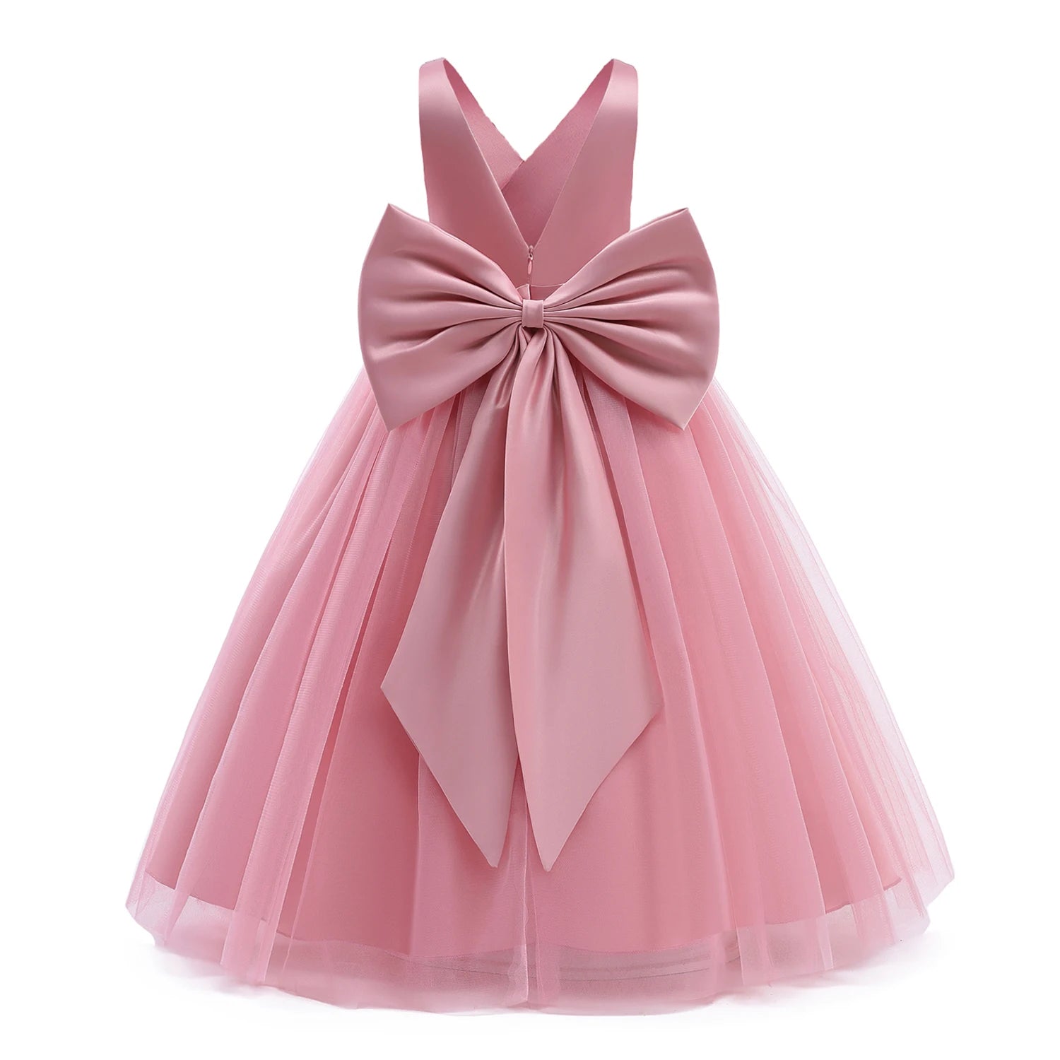Elegant Teenage Girls Party Prom Long Gown Dress 5-14Yrs