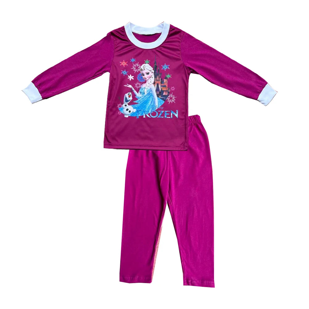 Frozen Elsa Kids Pajama Set Loungewear