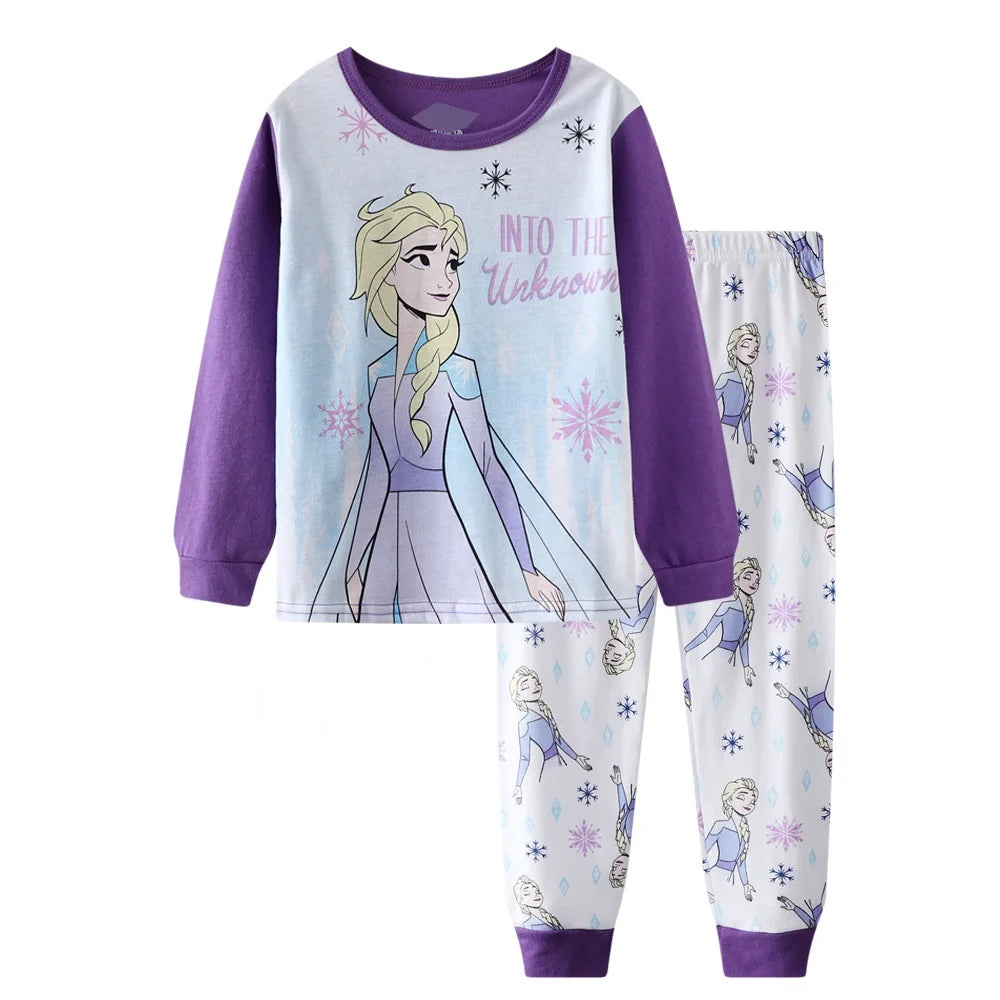 Frozen Elsa Kids Pajama Set Loungewear