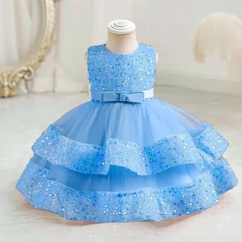Baby Girls Party Luxury Dress