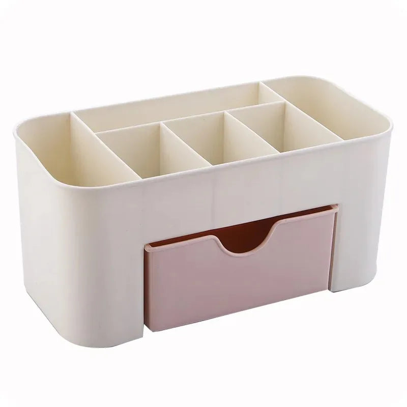 Nails Art Plastic Organizer with Container Storage Case and Decoration Accessories Tool