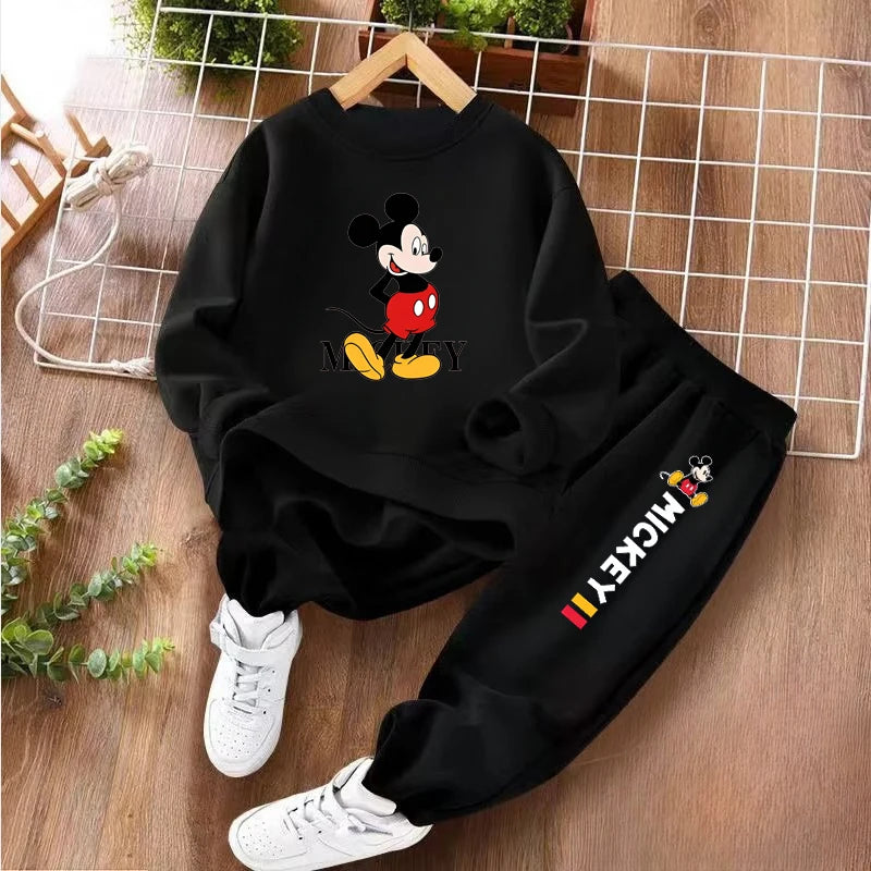 Disney Children's Hoodies Sets Spring and Autumn 2 Piece Set