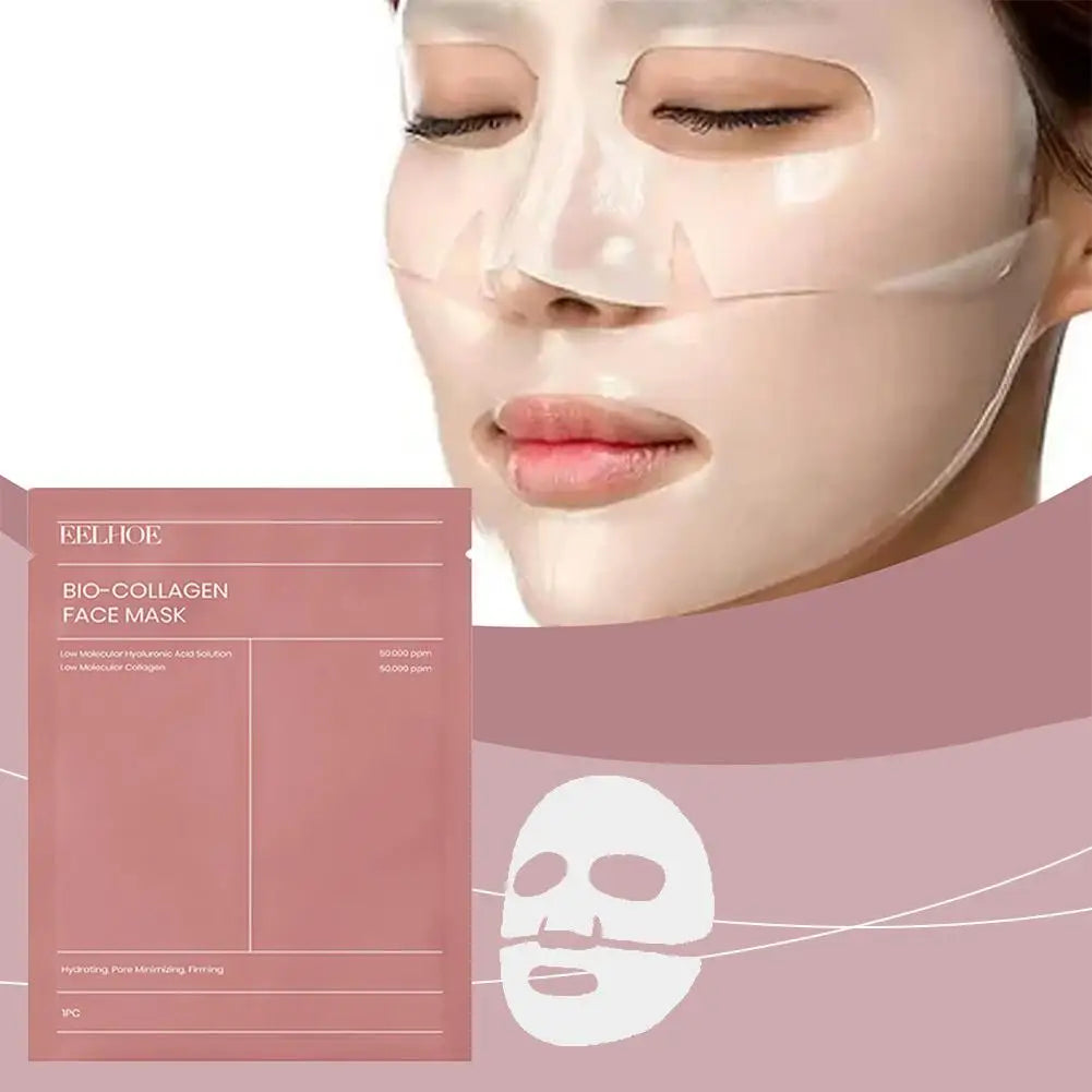 Bio Collagen Face Mask - Deep Hydrating Overnight Mask Moisturizing Refreshing Brightening Face Skin Care