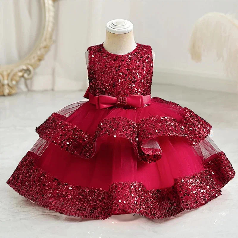 Baby Girls Party Luxury Dress