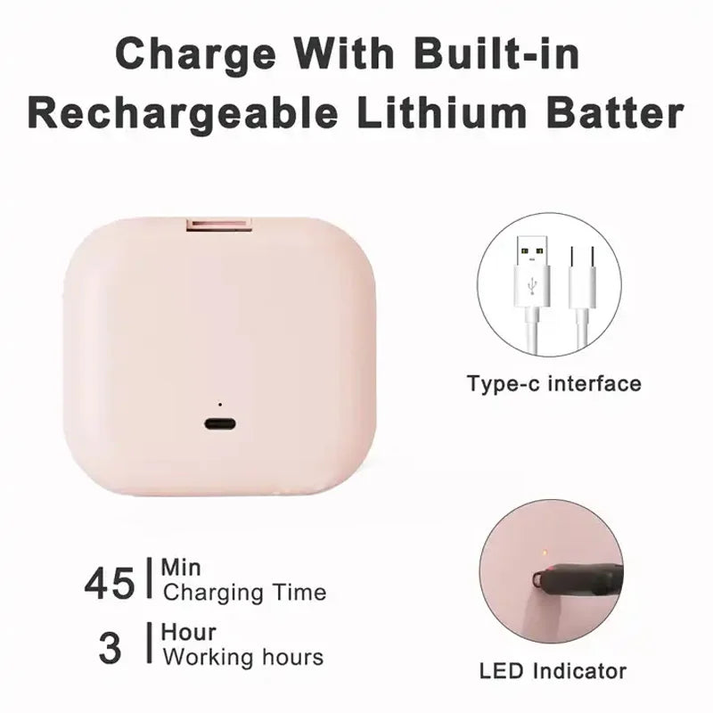 Hot Selling: Compact Small Mini Gift Vanity Table Folding Led Lights Portable Hand Held Pocket Makeup Mirror 2X magnifying