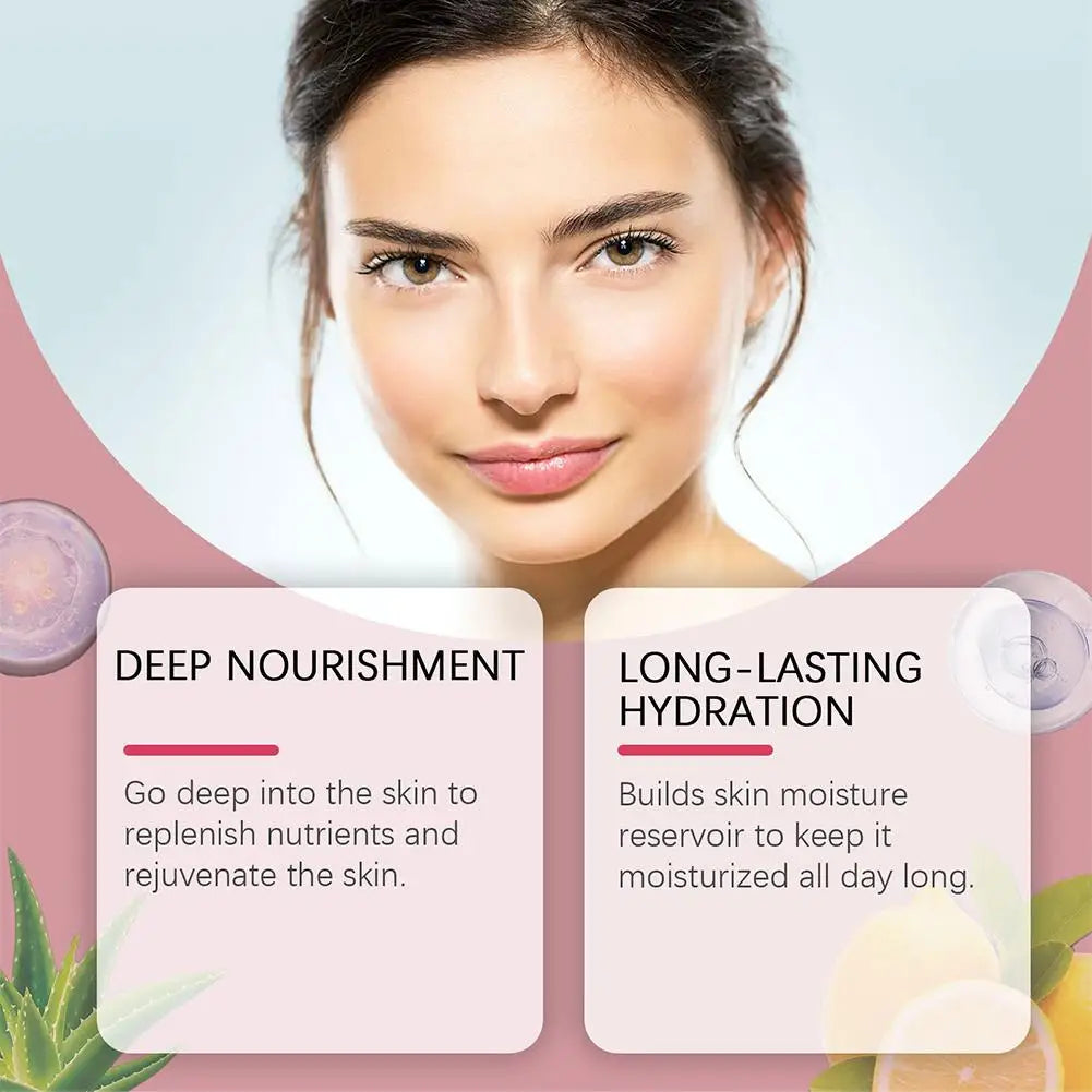 Bio Collagen Face Mask - Deep Hydrating Overnight Mask Moisturizing Refreshing Brightening Face Skin Care