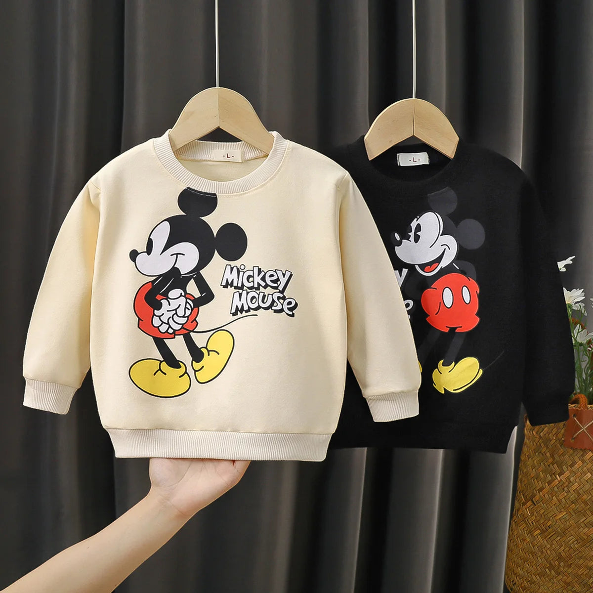Children's Sweatshirt Mickey Mouse Printed for Boys and Girls