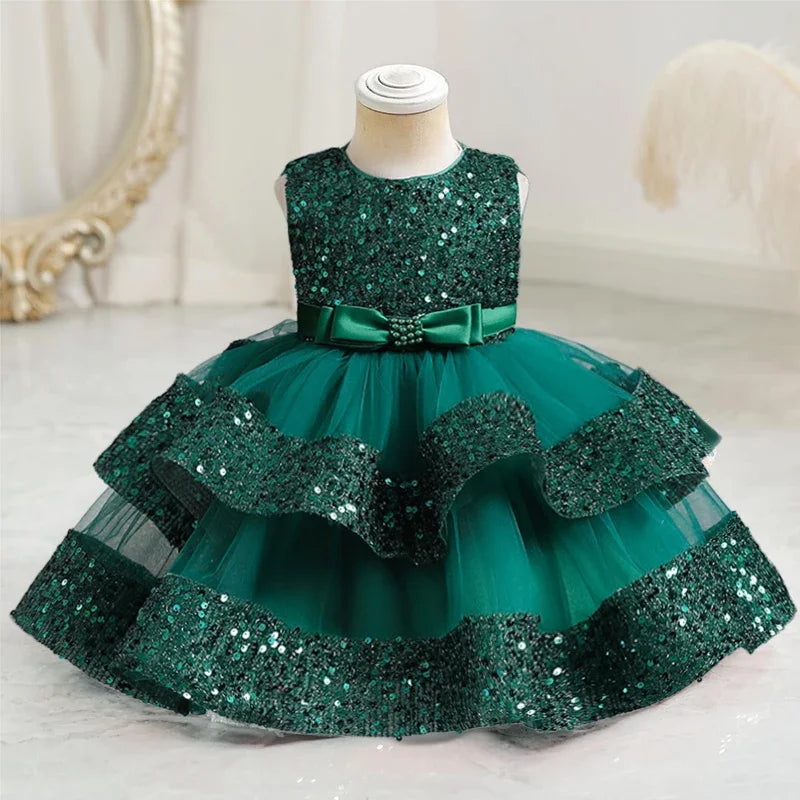 Baby Girls Party Luxury Dress