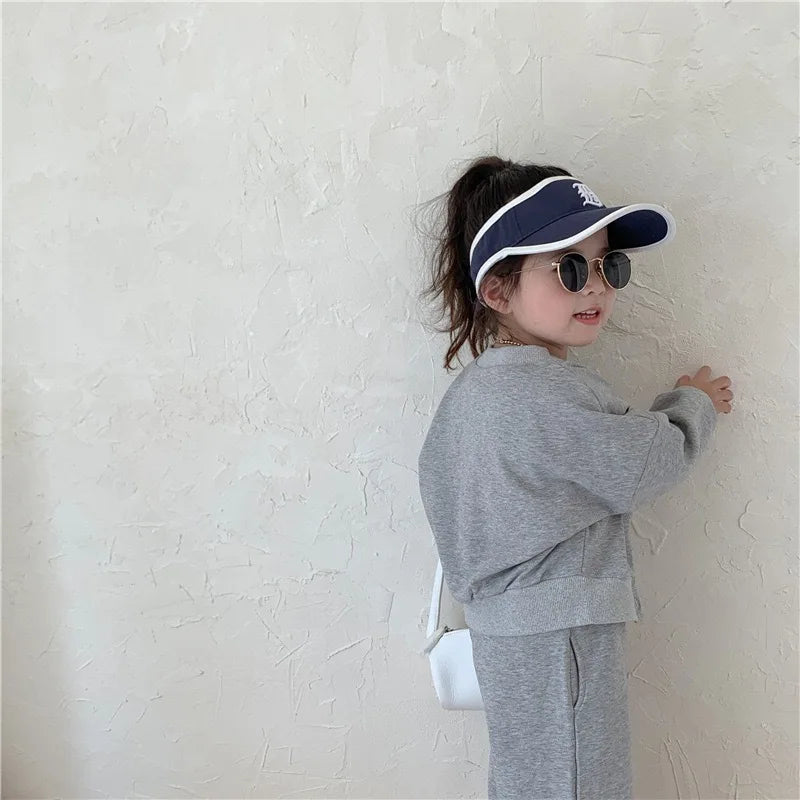 Girls Fashion Casual Suit 2 Piece Set
