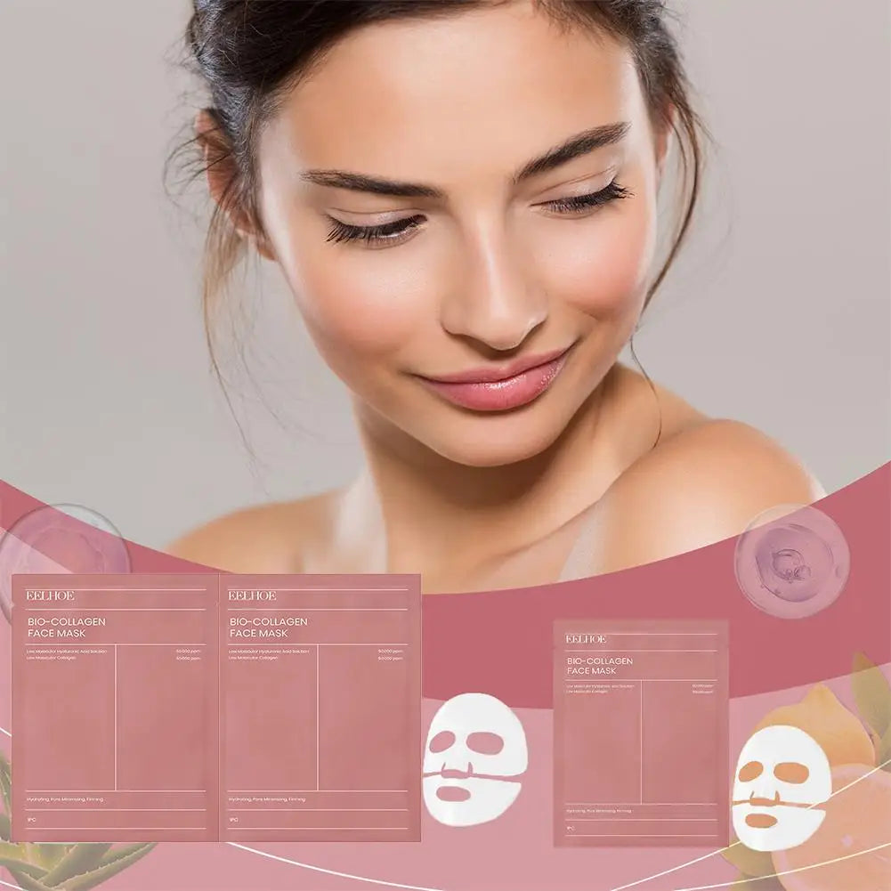 Bio Collagen Face Mask - Deep Hydrating Overnight Mask Moisturizing Refreshing Brightening Face Skin Care