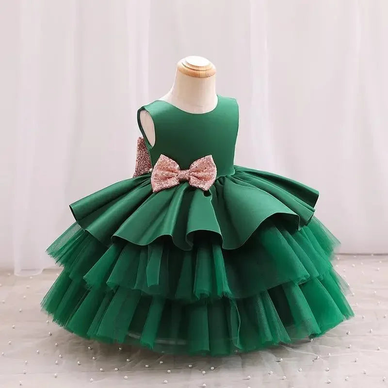 Baby Girls Party Luxury Dress