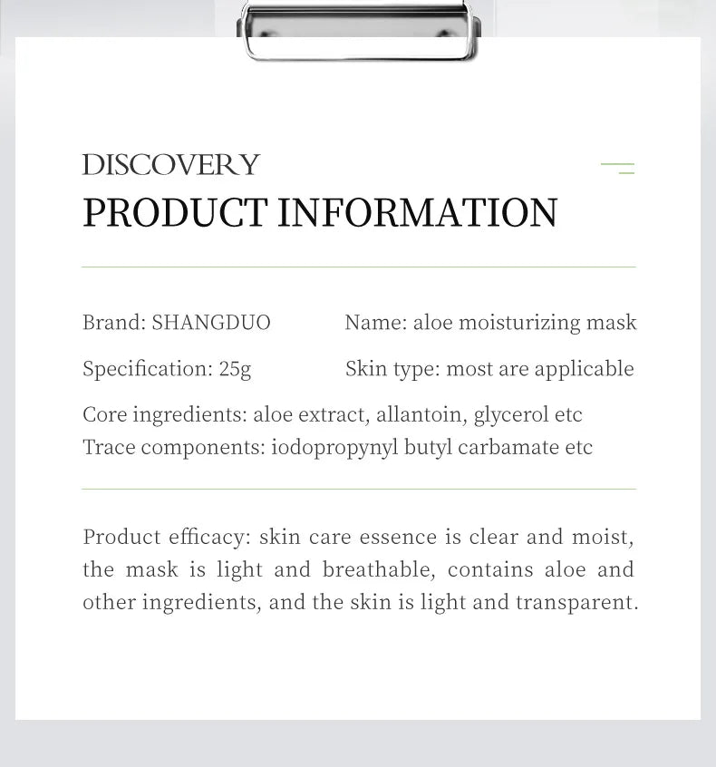 8pcs Natural Plant Face Mask Beauty Skincare Facial Masks