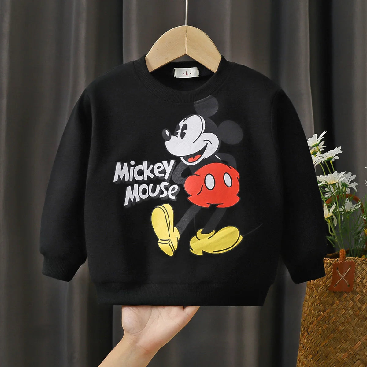 Children's Sweatshirt Mickey Mouse Printed for Boys and Girls