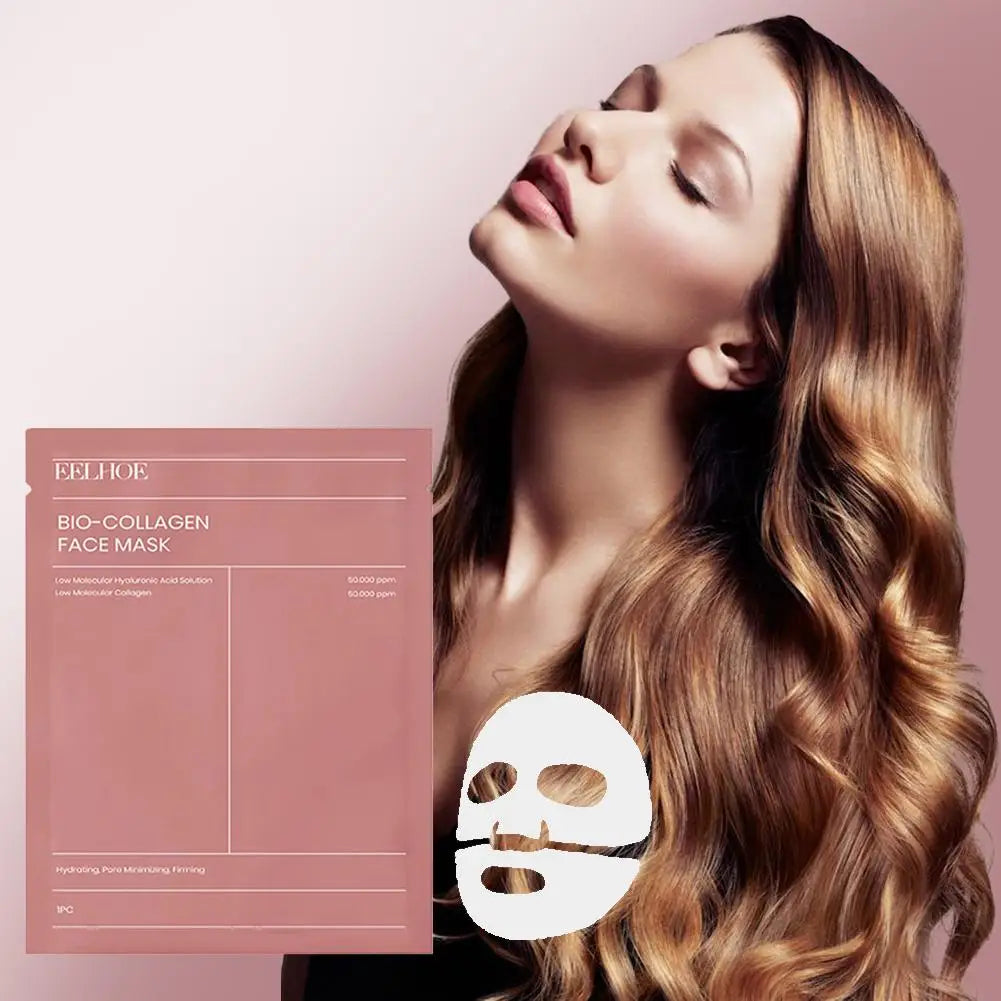 Bio Collagen Face Mask - Deep Hydrating Overnight Mask Moisturizing Refreshing Brightening Face Skin Care